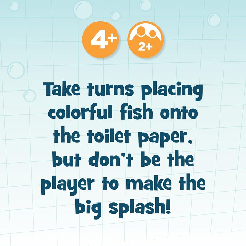 PlayMonster Dont Flush The Fish Board Games for Kids - Board Games for Family Game Night for Kids and Adults, Fun Balancing Game, Preschool, Toddler Toys, Ages 4+ - Image 3